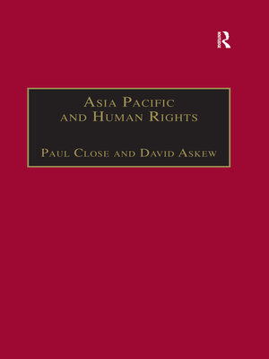 cover image of Asia Pacific and Human Rights